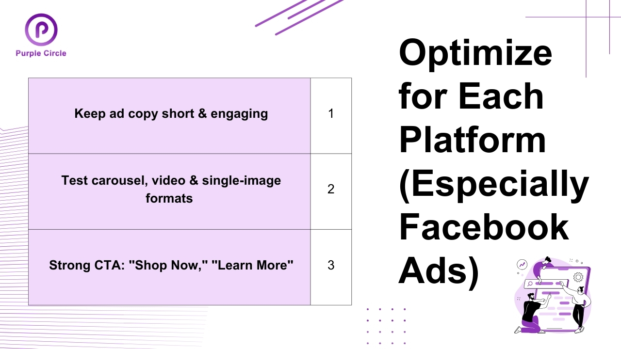 Optimize Ads for Each Platform (Especially Facebook Clothing Ads)