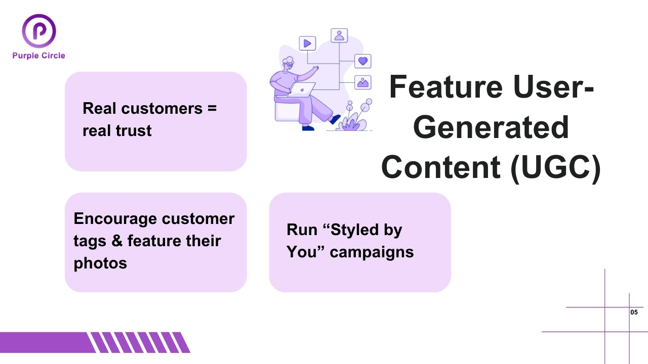 Showcase Real Customers with User-Generated Content (UGC)