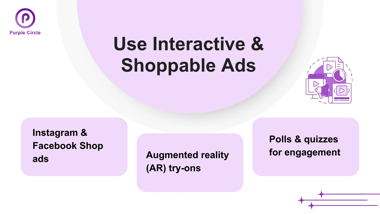 Use Interactive & Shoppable Ad Features